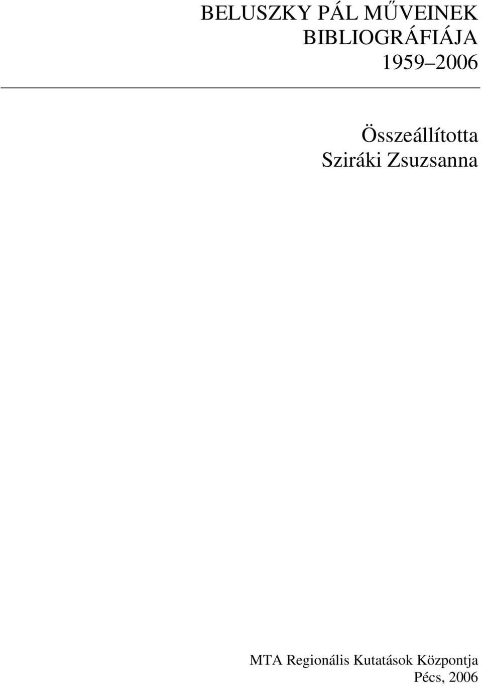 Összeállította Sziráki