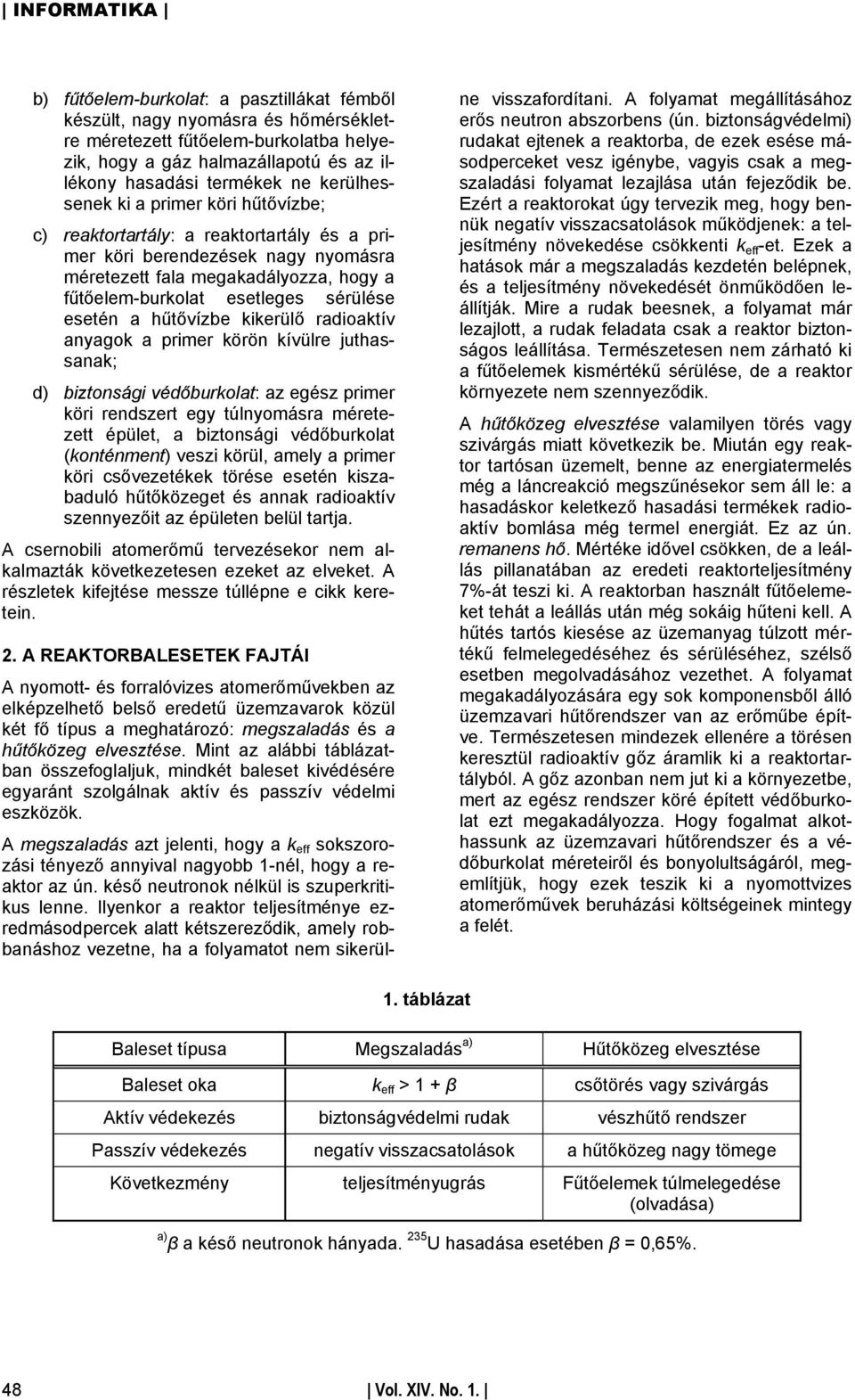 esetén a hűtővízbe kikerülő radioaktív anyagok a primer körön kívülre juthassanak; d) biztonsági védőburkolat: az egész primer köri rendszert egy túlnyomásra méretezett épület, a biztonsági
