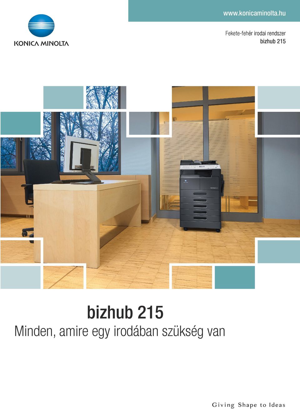 rendszer bizhub 215 bizhub