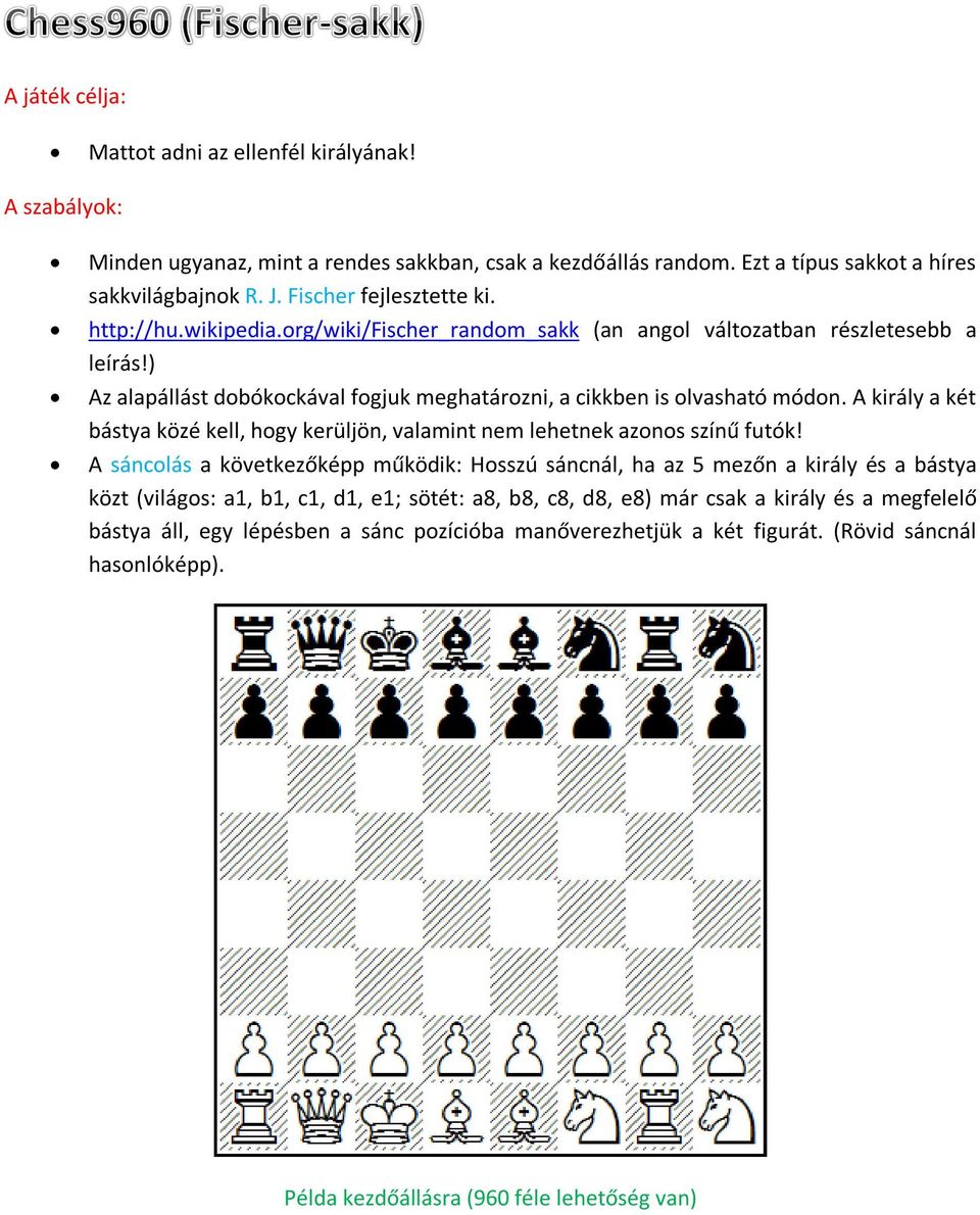 Egy francia-sakk feladvány: Világos lép, és döntetlen az alsó sor az 1.  sor! - PDF Ingyenes letöltés