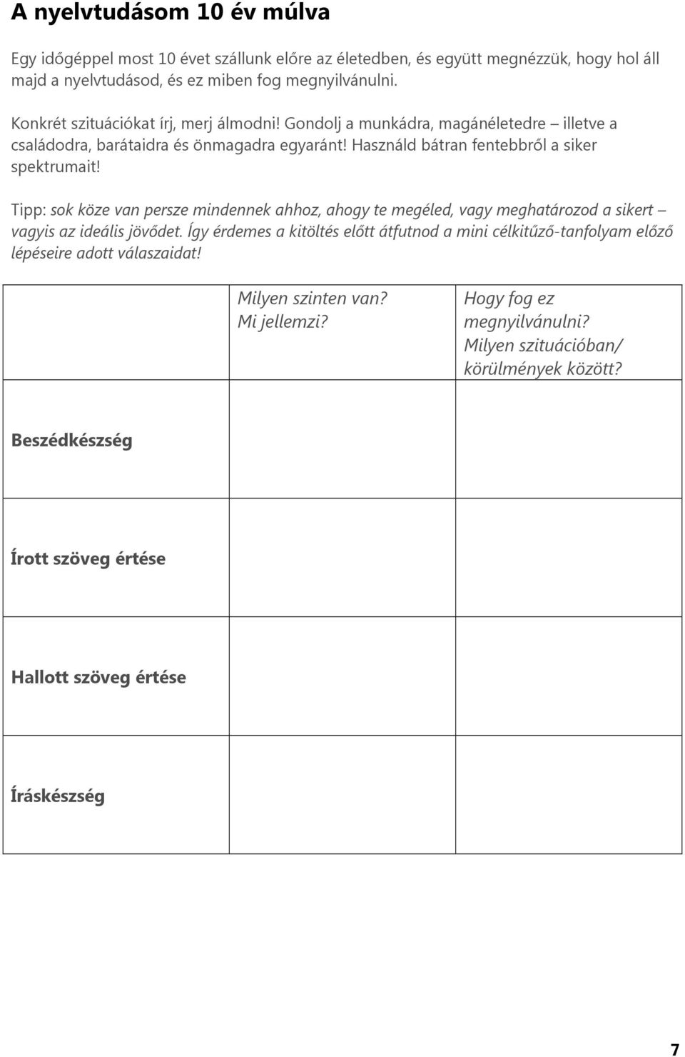 Tipp: sok köze van persze mindennek ahhoz, ahogy te megéled, vagy meghatározod a sikert vagyis az ideális jövődet.