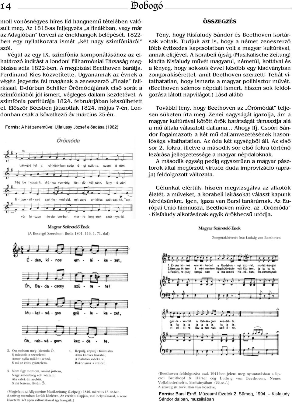A megbízást Beethoven barátja, Ferdinand Ries közvetítette.