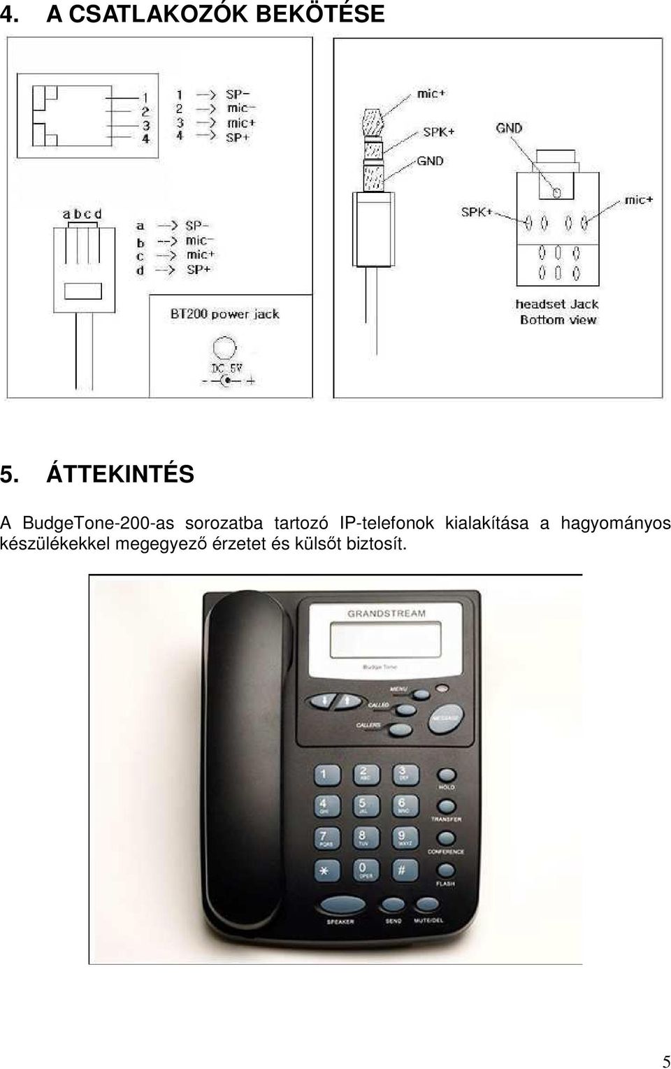 Használati útmutató BudgeTone-200 sorozat IP-telefon - PDF Free Download