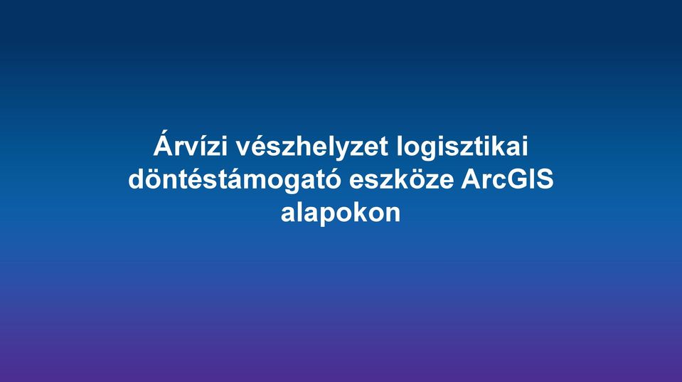 logisztikai