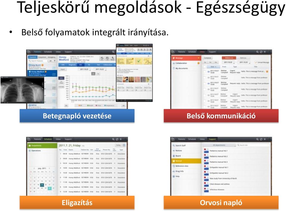 integrált irányítása.