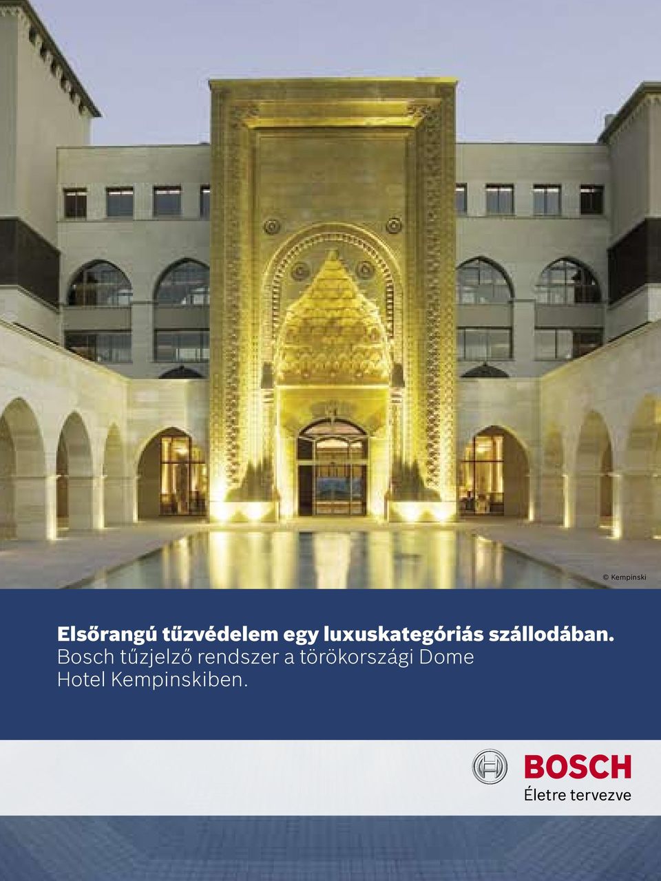 Bosch tűzjelző rendszer a