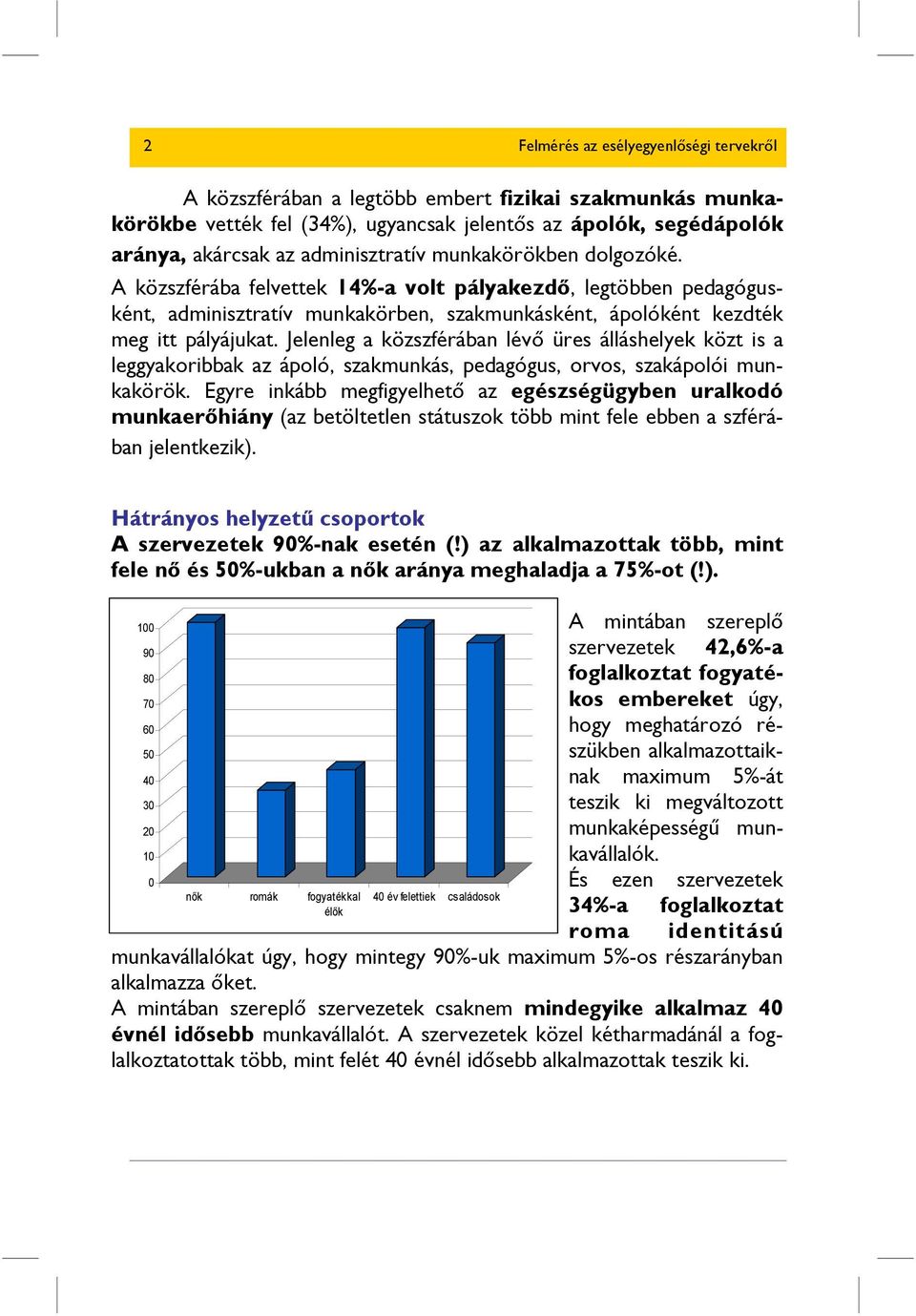 Jelenleg a közszférában lévő üres álláshelyek közt is a leggyakoribbak az ápoló, szakmunkás, pedagógus, orvos, szakápolói munkakörök.