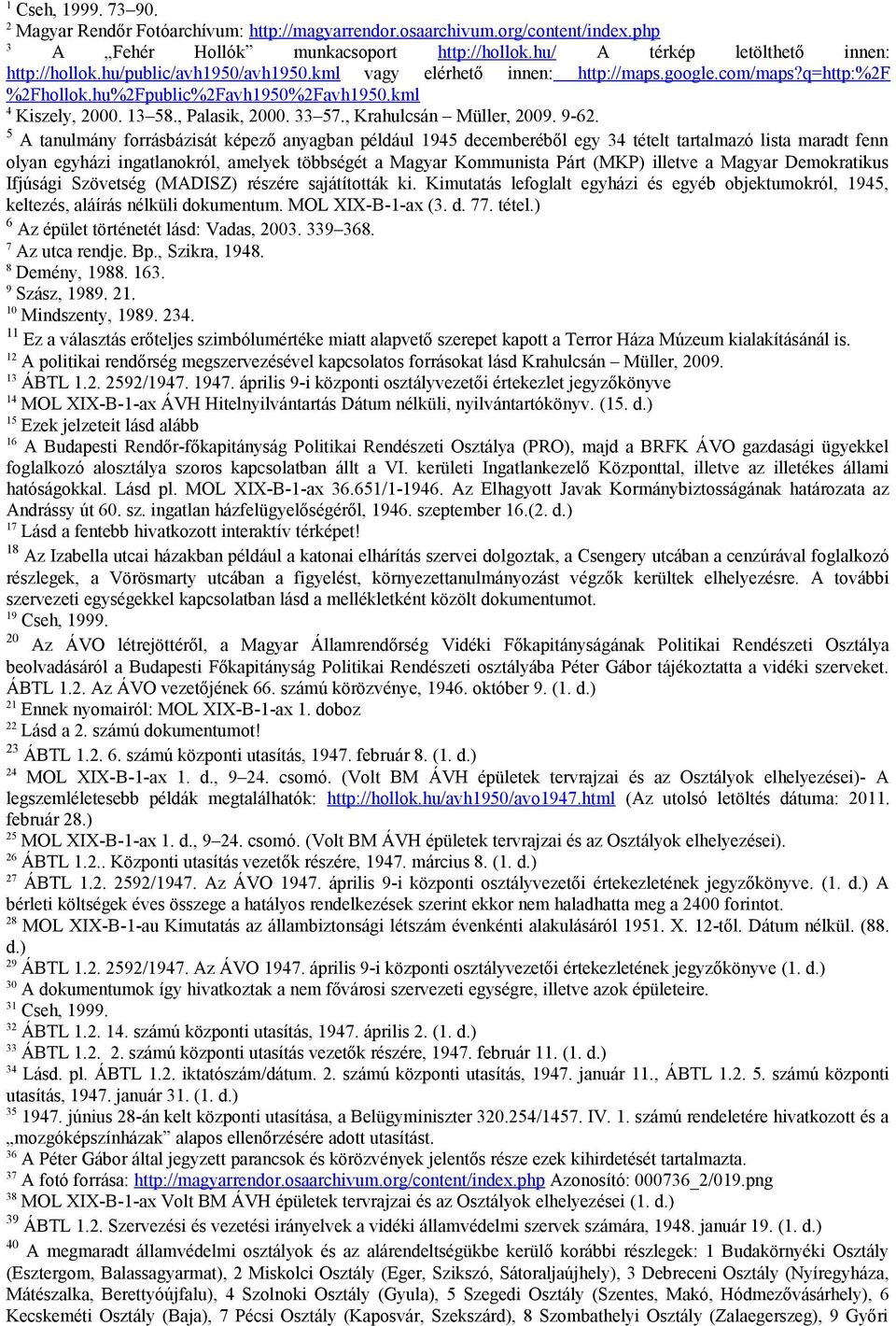 , Krahulcsán Müller, 2009. 9-62.