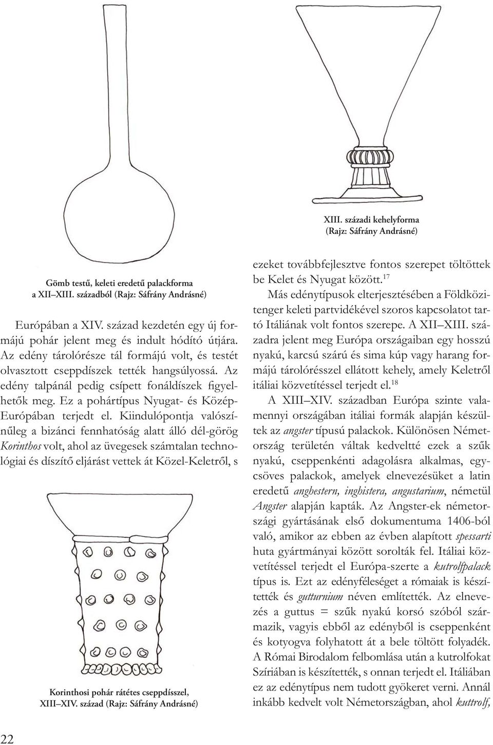 - Korinthos - Korinthosi pohár rátétes cseppdísszel, XIII XIV.