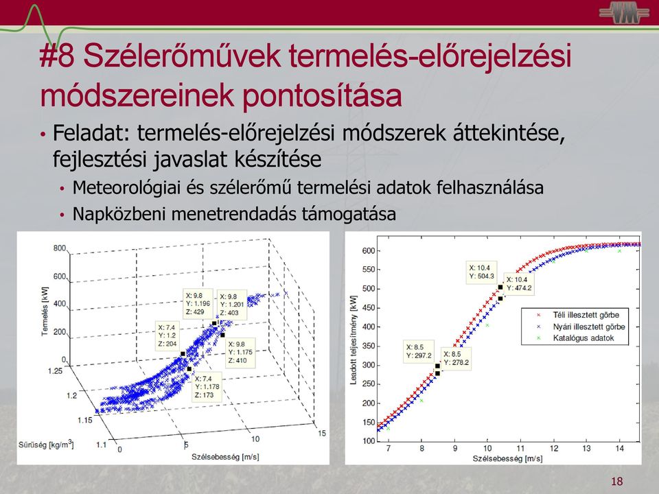 áttekintése, fejlesztési javaslat készítése Meteorológiai és