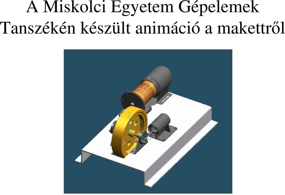 Gépelemek