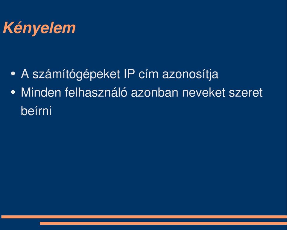 azonosítja Minden