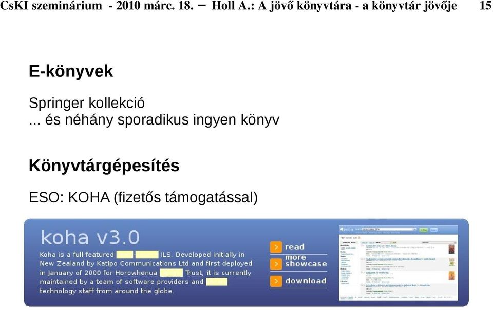 E-könyvek Springer kollekció.