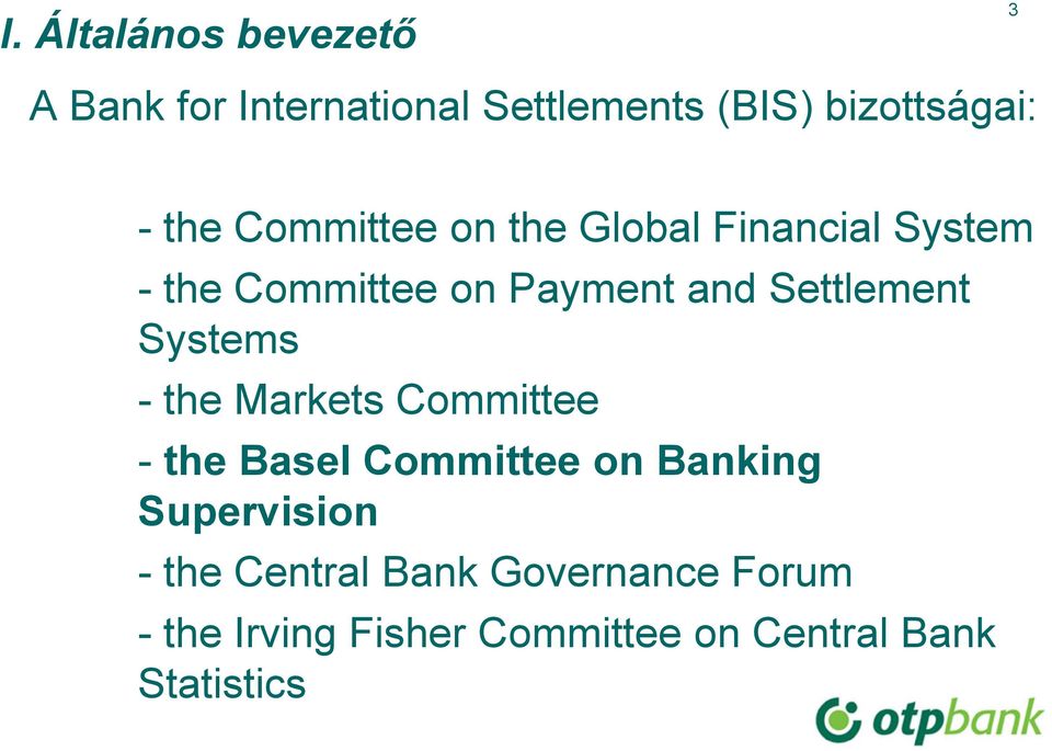 Settlement Systems - the Markets Committee - the Basel Committee on Banking