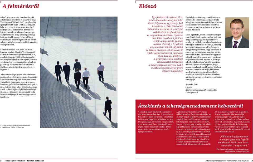 kérdeket a jövőre vonatkozó főbb terveiket összegezhessék. Felmérünket a PwC idén 16.