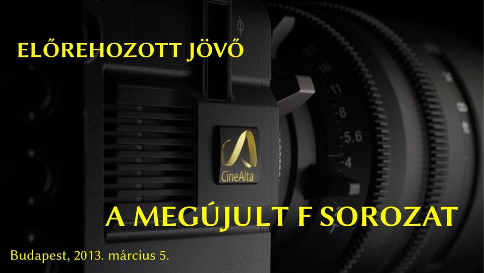 F SOROZAT