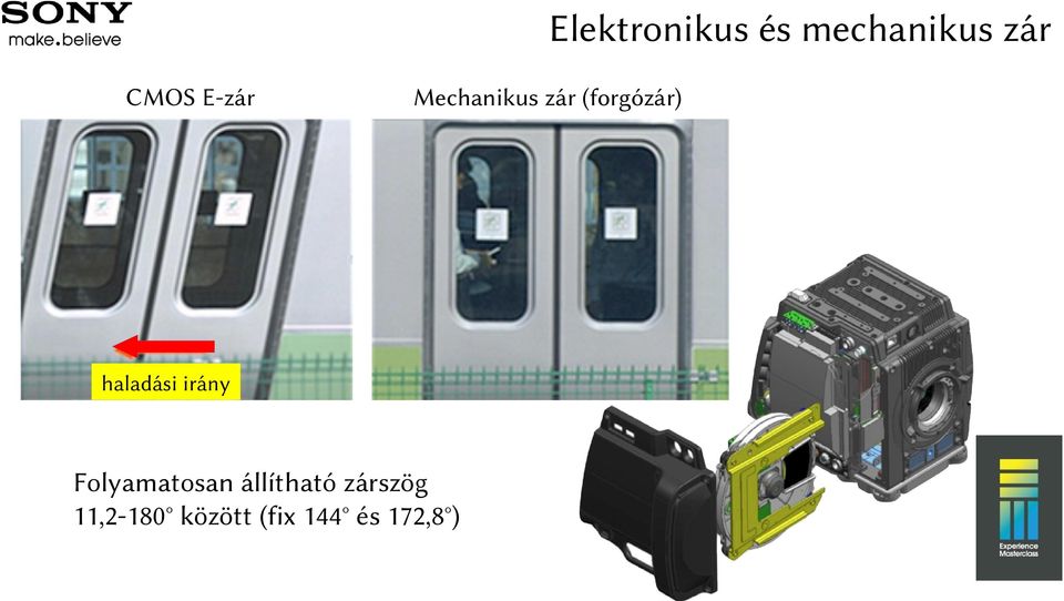 haladási irány Folyamatosan állítható