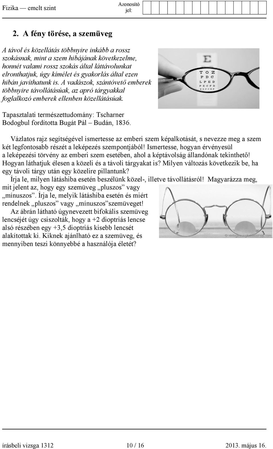 Tapasztalati természettudomány: Tscharner Bodogbul fordította Bugát Pál Budán, 1836.