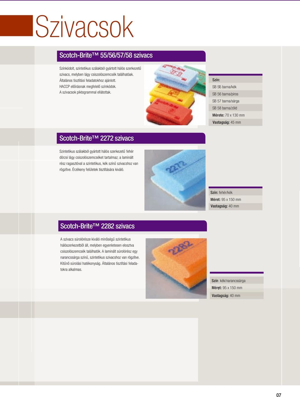 3M Konyhahigiéniai termékek. Professzionális tisztaság. Egyszerű és  hatékony megoldások - PDF Free Download