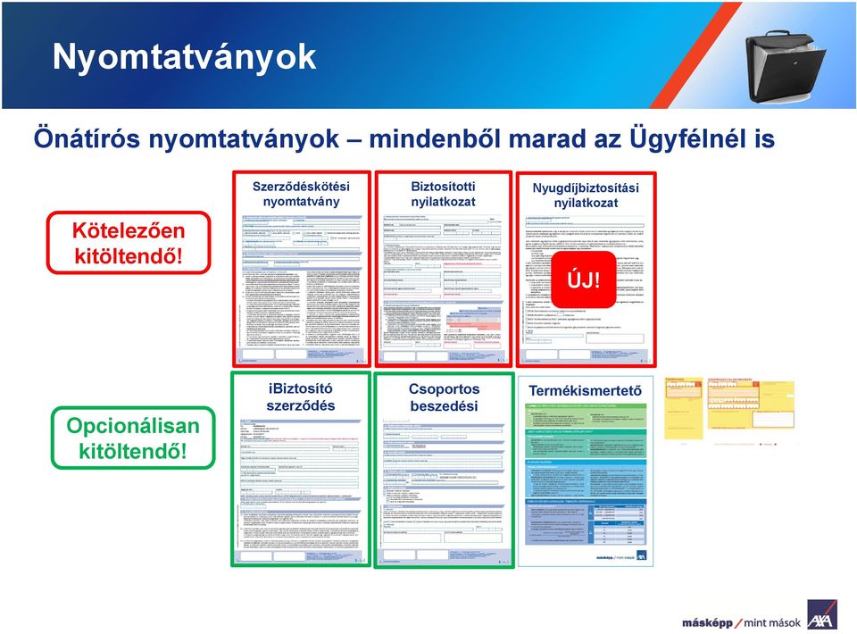 nyilatkozat Nyugdíjbiztosítási nyilatkozat Kötelez en kitöltend!