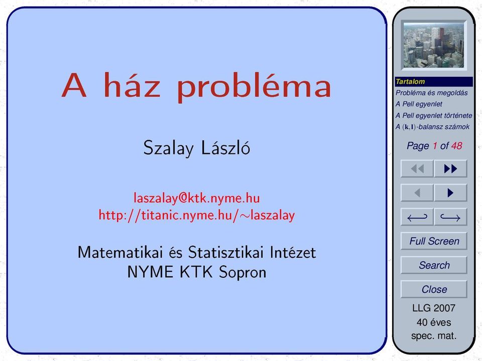 nyme.hu/ laszalay Matematikai és