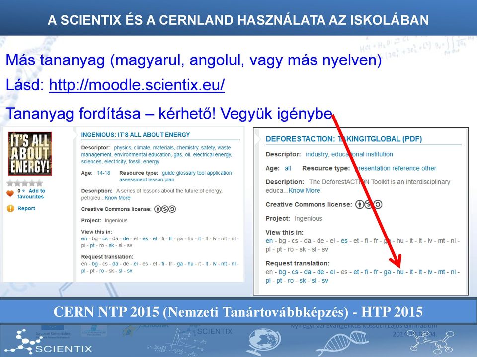 Vegyük igénybe Scientix 2 Dr.