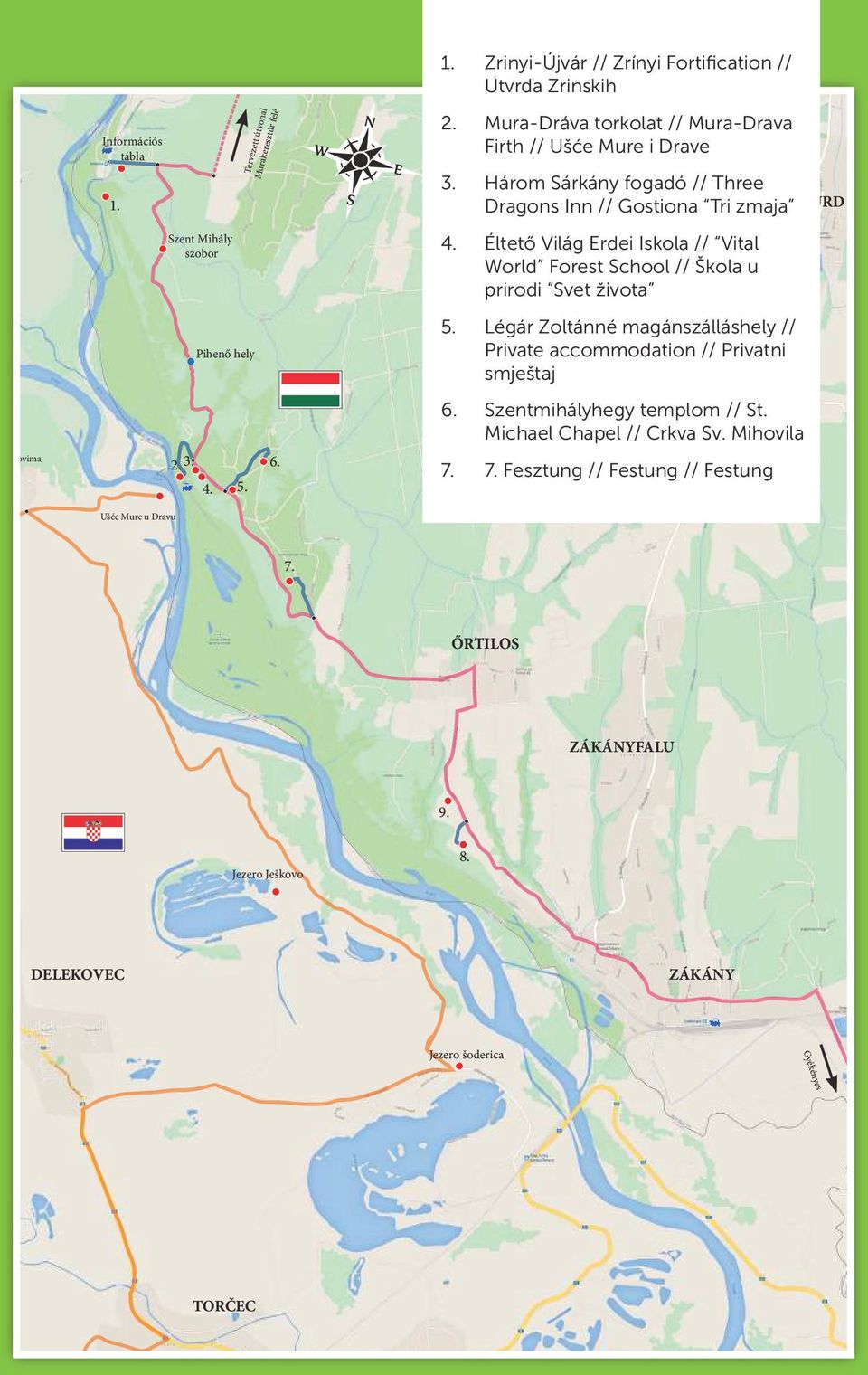 Éltető Világ Erdei Iskola // Vital World Forest School // Škola u prirodi Svet života 5. Légár Zoltánné magánszálláshely // Private accommodation // Privatni smještaj 6.
