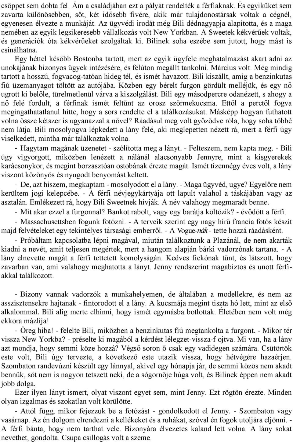Randevúz new york hozzászólás