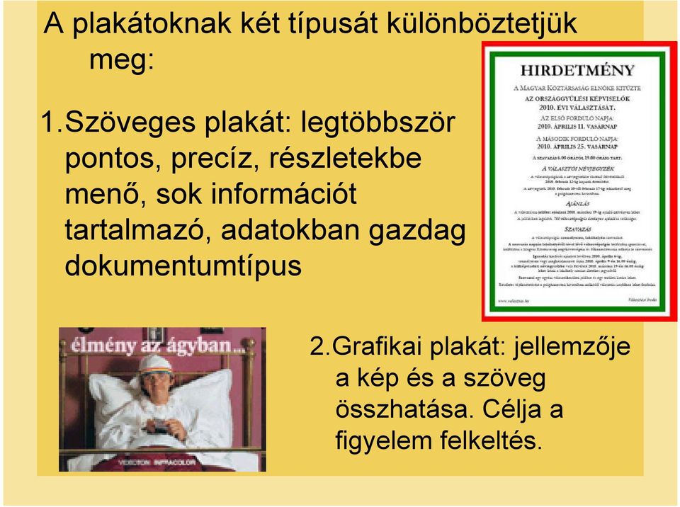 sok információt tartalmazó, adatokban gazdag dokumentumtípus 2.