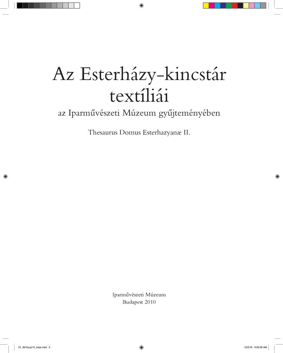 Domus Esterhazyanæ II.