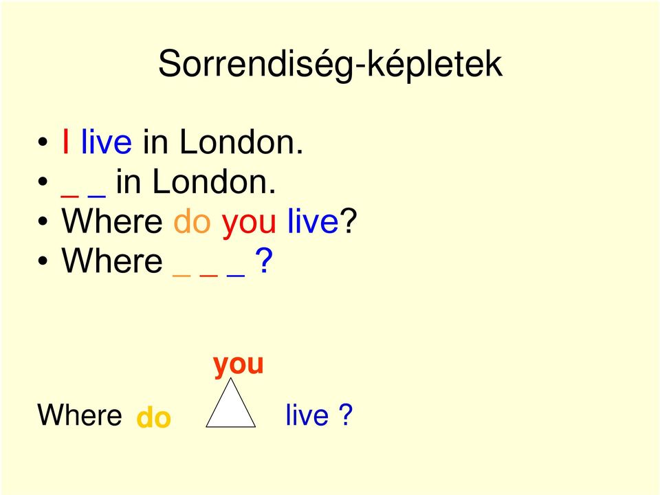 in London.