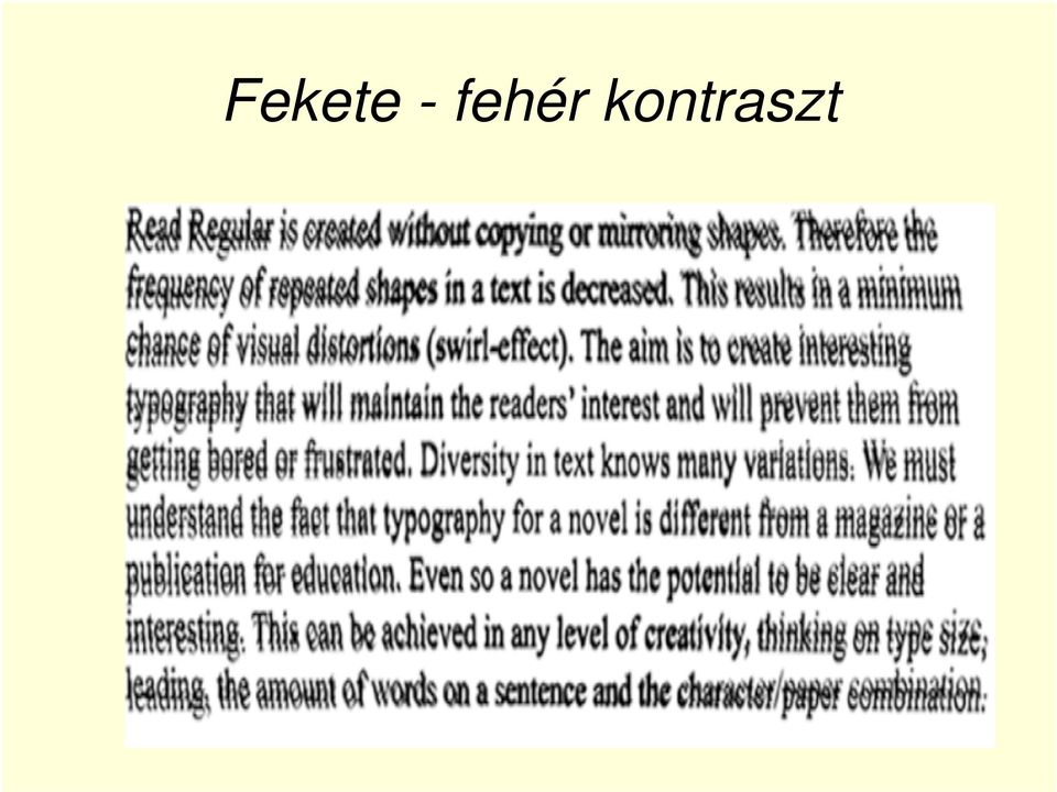 kontraszt
