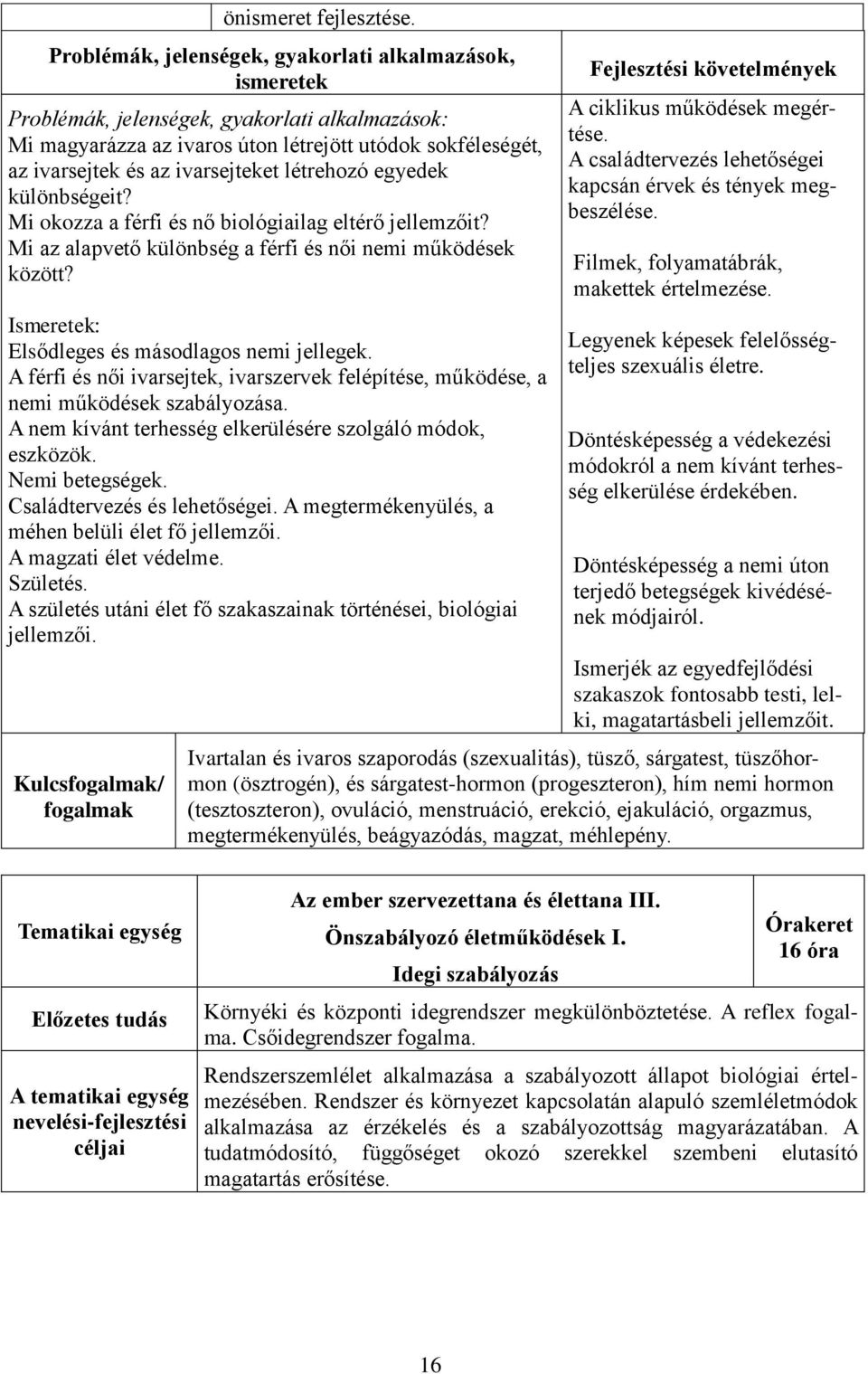 létrehozó egyedek különbségeit? Mi okozza a férfi és nő biológiailag eltérő jellemzőit? Mi az alapvető különbség a férfi és női nemi működések között? Elsődleges és másodlagos nemi jellegek.