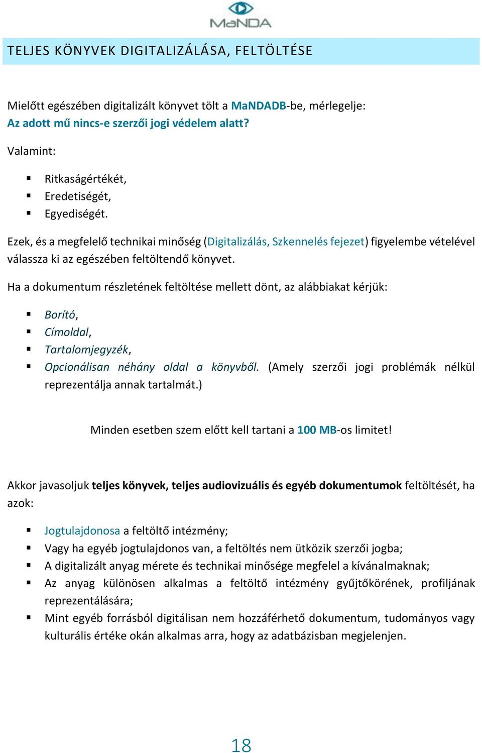 Ha a dokumentum részletének feltöltése mellett dönt, az alábbiakat kérjük: Borító, Címoldal, Tartalomjegyzék, Opcionálisan néhány oldal a könyvből.