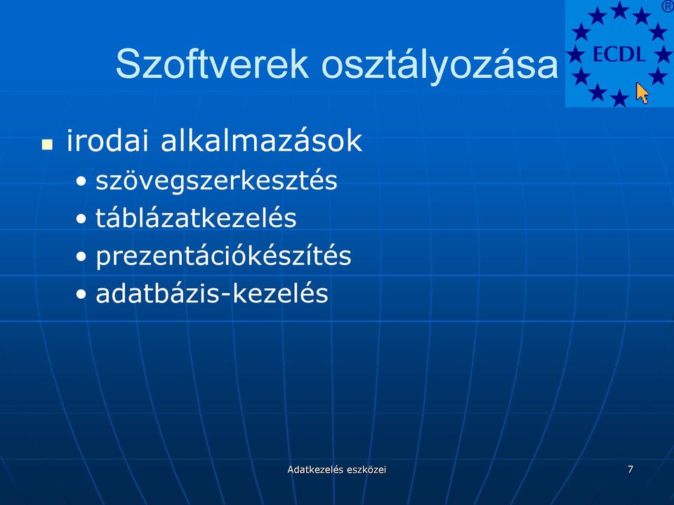 táblázatkezelés