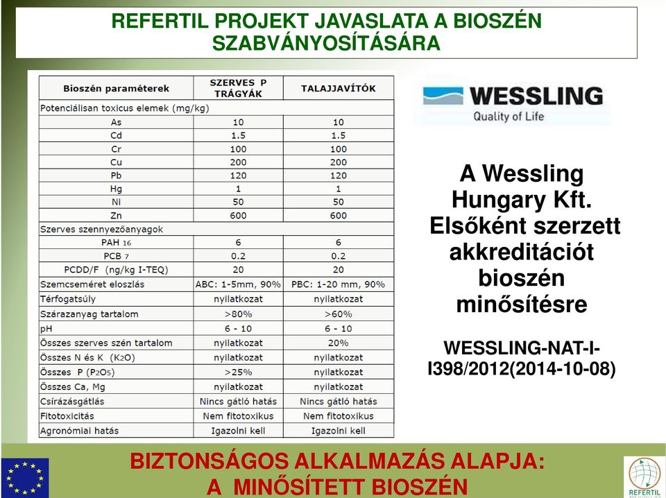 A Wessling Hungary Kft.