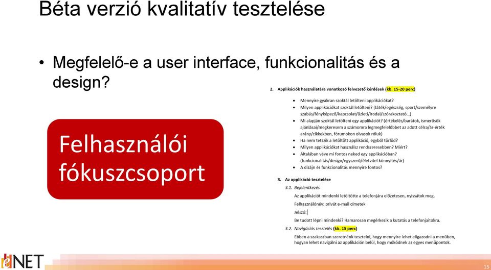 user interface, funkcionalitás
