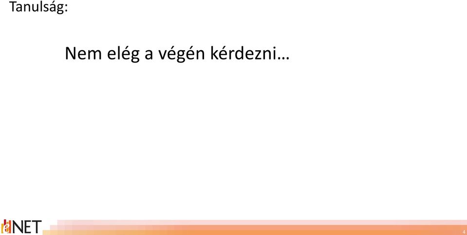 Nem elég