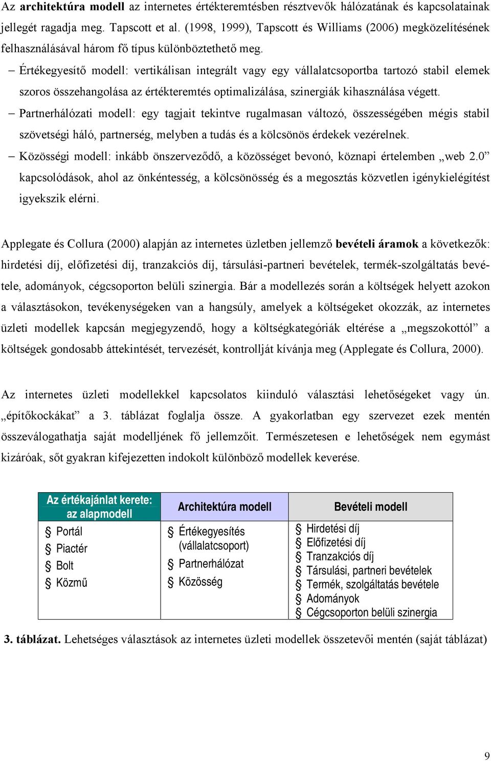 Értékegyesítő modell: vertikálisan integrált vagy egy vállalatcsoportba tartozó stabil elemek szoros összehangolása az értékteremtés optimalizálása, szinergiák kihasználása végett.