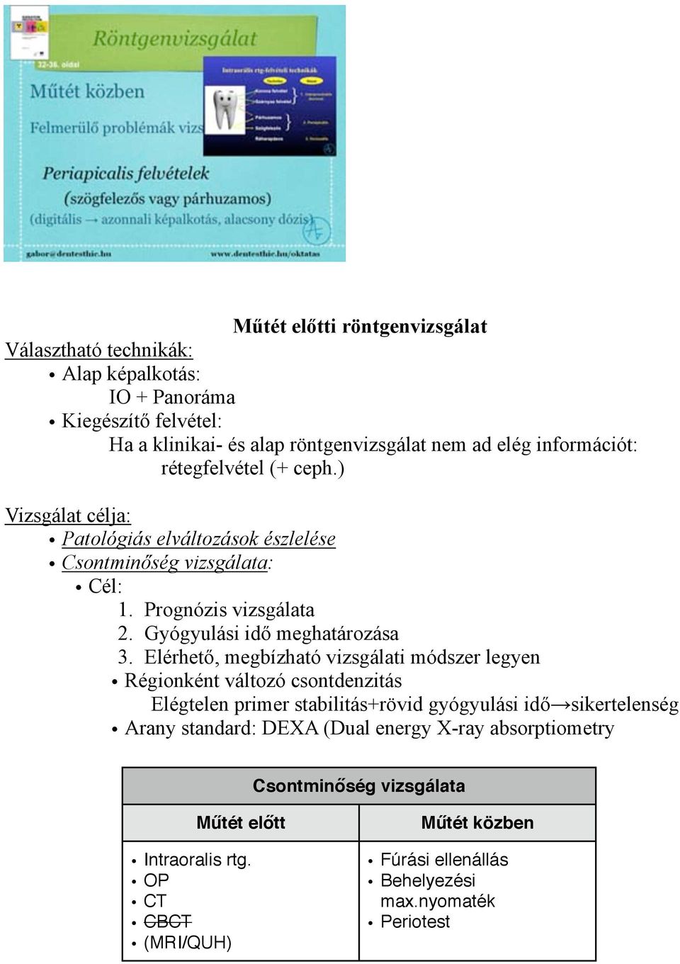 Gyógyulási idő meghatározása 3.