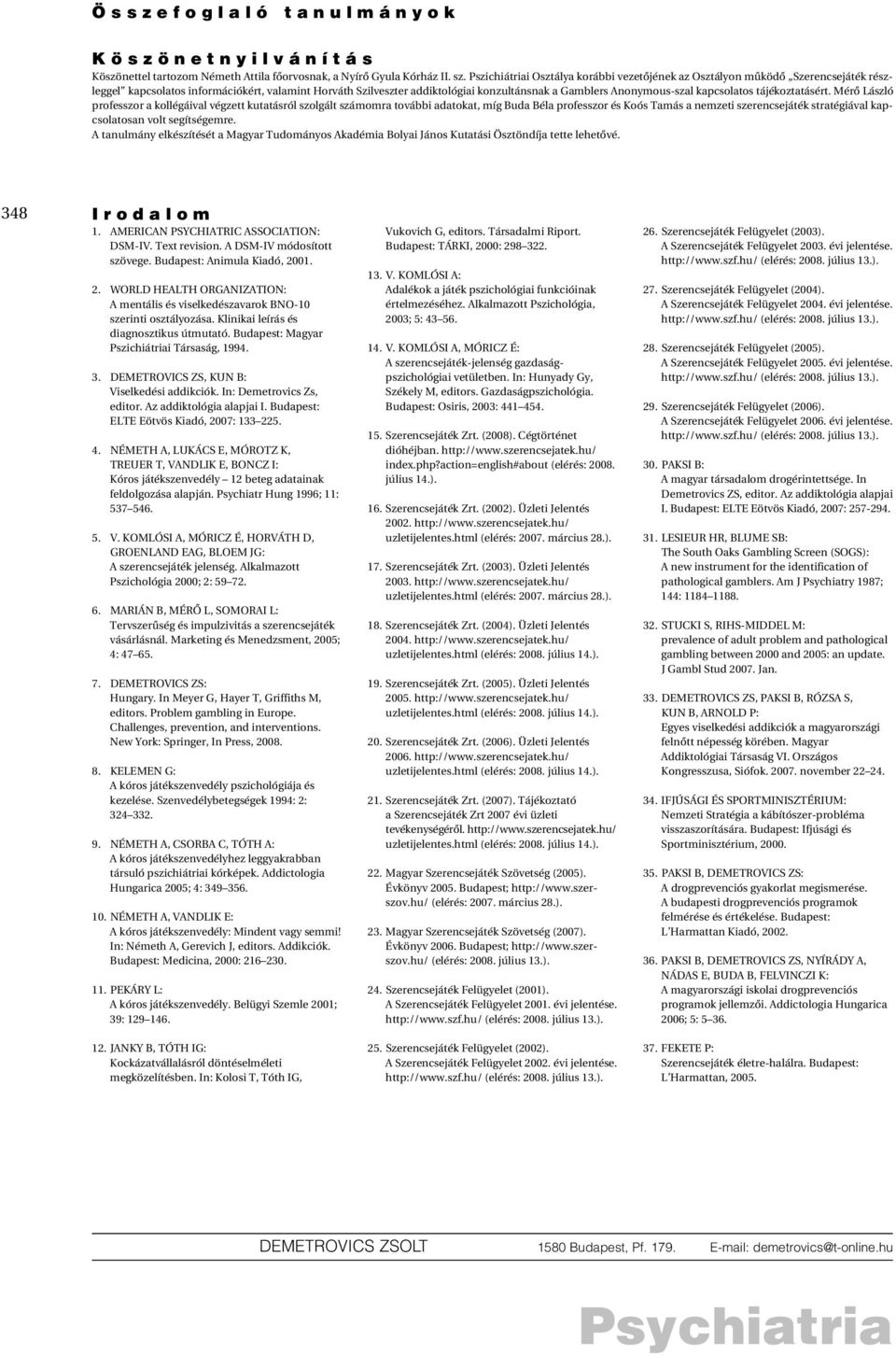 kapcsolatos tájékoztatásért.