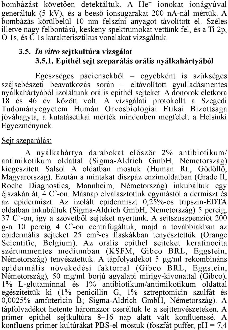 , és C 1s