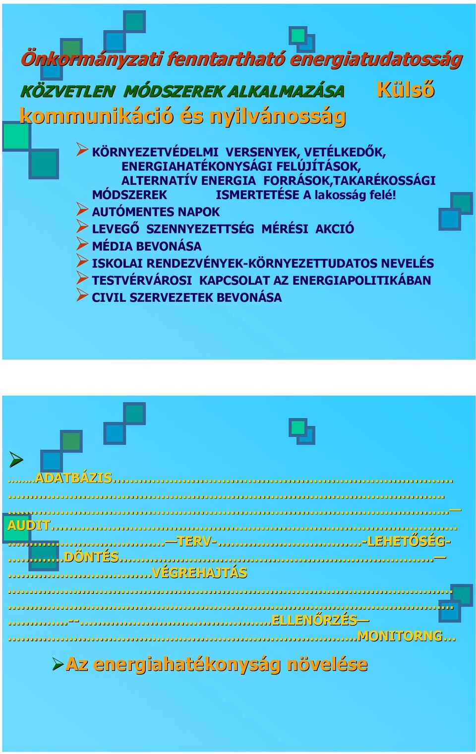 AUTÓMENTES NAPOK LEVEGŐ SZENNYEZETTSÉG MÉRÉSI AKCIÓ MÉDIA BEVONÁSA ISKOLAI RENDEZVÉNYEK-KÖRNYEZETTUDATOS NEVELÉS TESTVÉRVÁROSI KAPCSOLAT AZ