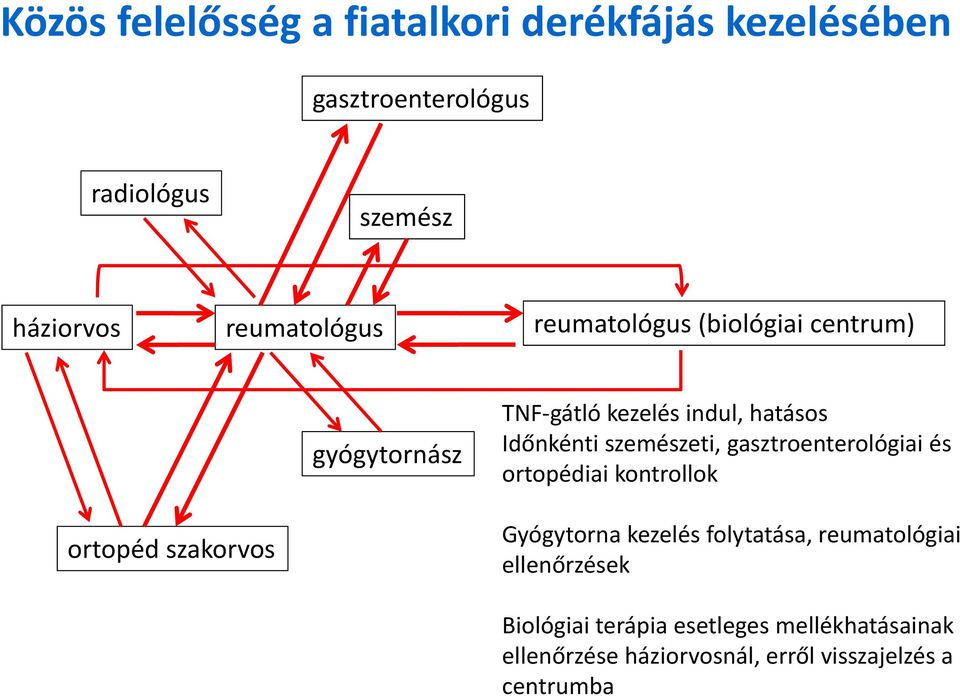 szemészeti, gasztroenterológiai és ortopédiai kontrollok ortopéd szakorvos Gyógytorna kezelés folytatása,