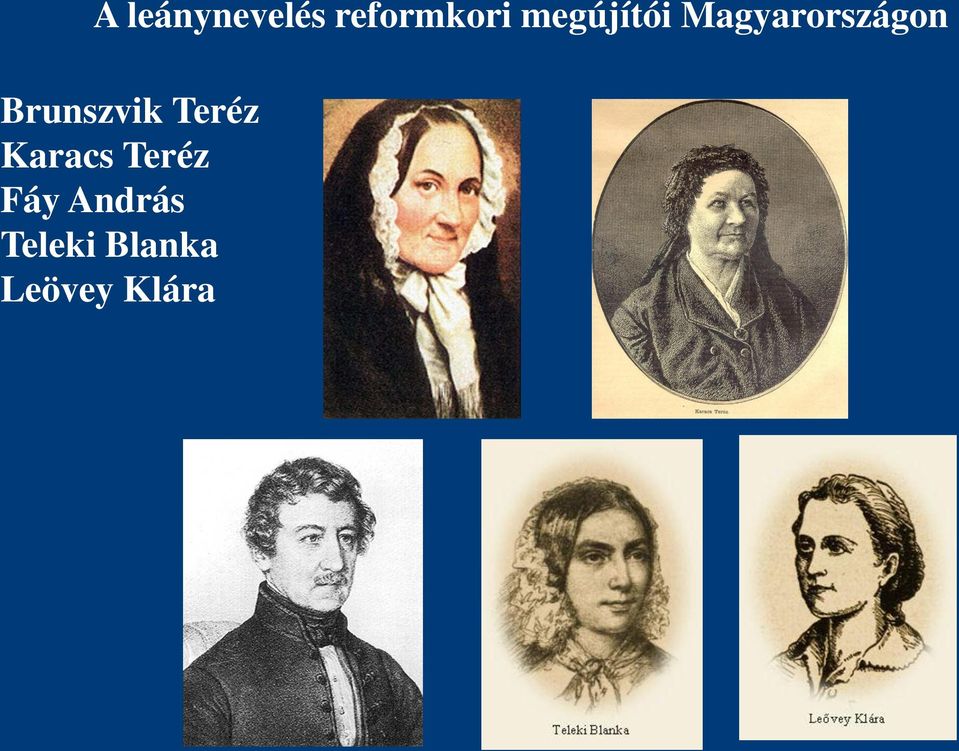 Brunszvik Teréz Karacs Teréz