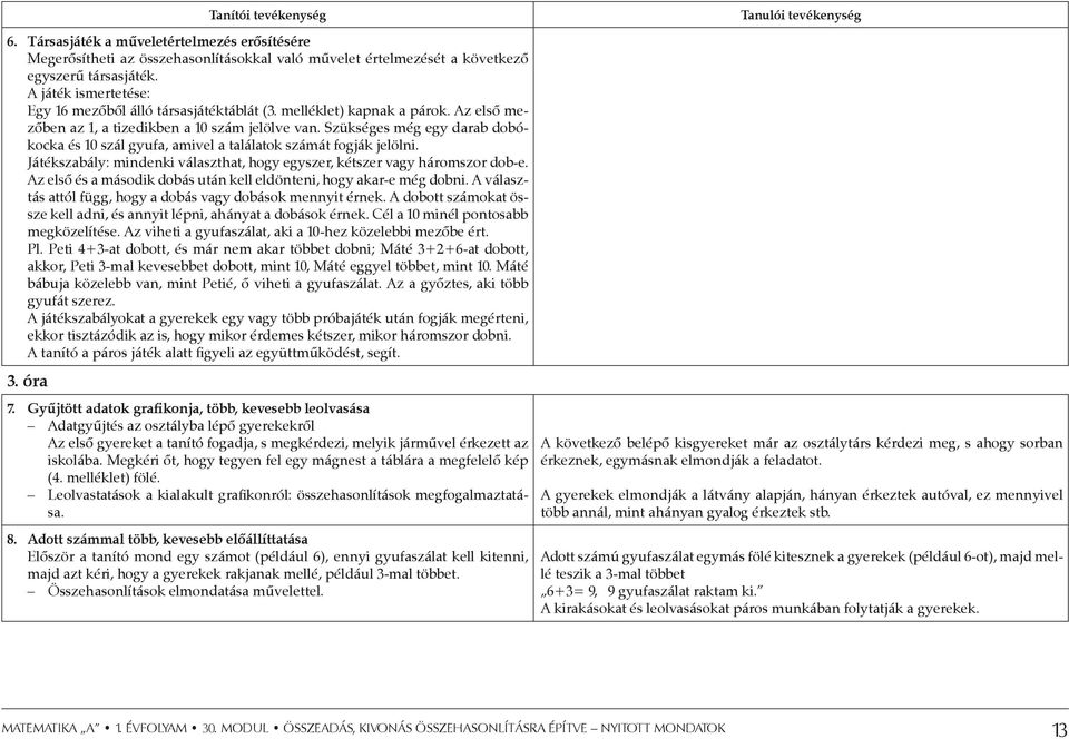 összeadás, kivonás összehasonlításra építve nyitott mondatok - PDF Ingyenes  letöltés