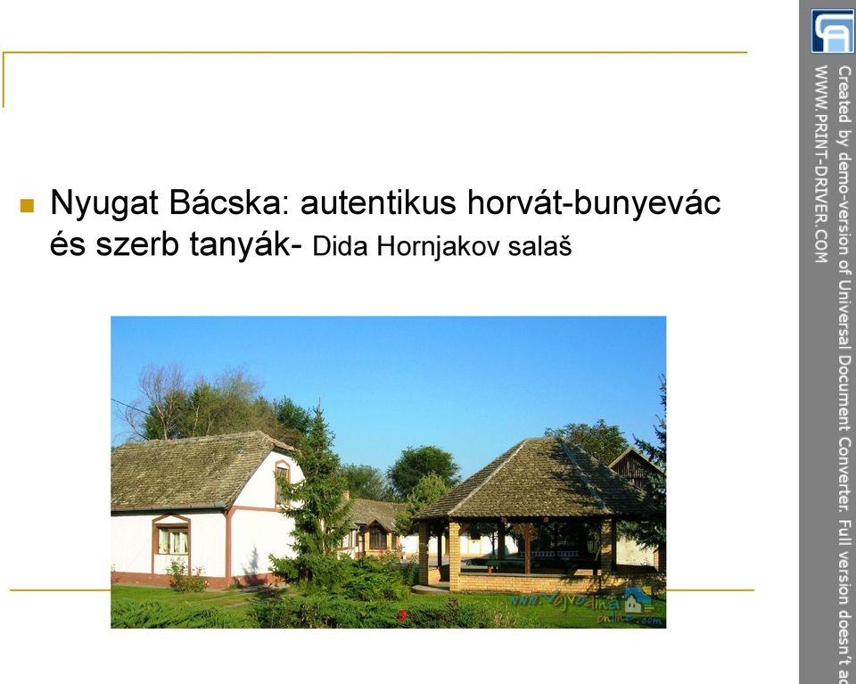 horvát-bunyevác és