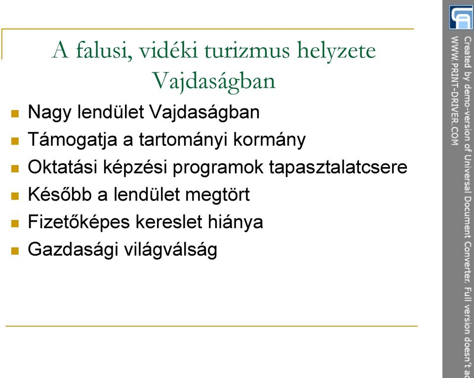 tapasztalatcsere Később a lendület