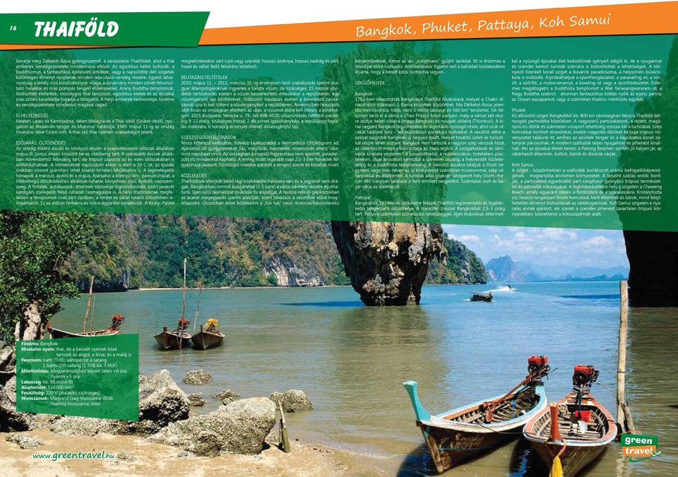 thaiföld Bangkok, Phuket, Pattaya, Koh Samui - PDF Ingyenes letöltés