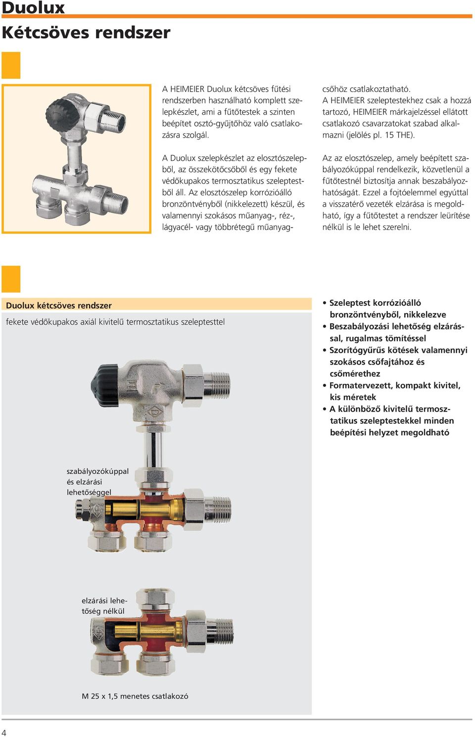 Duolux. szerelvényprogram fûtôtestek csatlakoztatásához - PDF Free Download